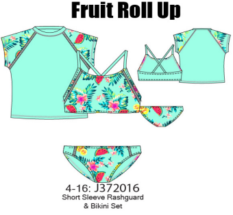 Girls' swimsuit